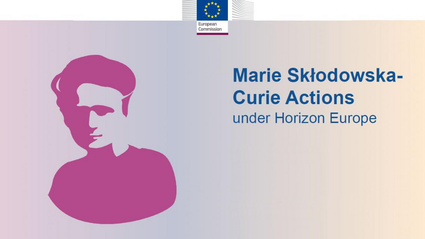 Marie Skldowska-Curie Actions under Horizon Europe - Logo